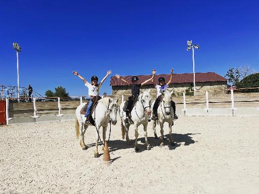 Cours d'initiation avec des enfants